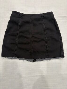 Free People Classic Black Mini Skirt - Women's Skirt